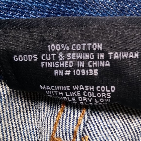 NBA UNK Denim Jeans Sz 40 Team Logo Patch - Picture 14 of 14